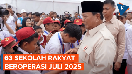 Prabowo Ingin Bangun 200 Sekolah Rakyat, 63 Beroperasi Juli 2025