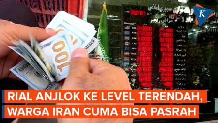 Mata Uang Rial Jatuh Ke Level Terendah, Warga Iran Pasrah