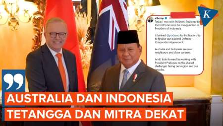 Bertemu Prabowo di Peru, PM Albanese: Australia-Indonesia Tetangga dan Mitra Dekat