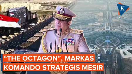 Kemegahan 'The Octagon', Markas Komando Militer Baru Mesir