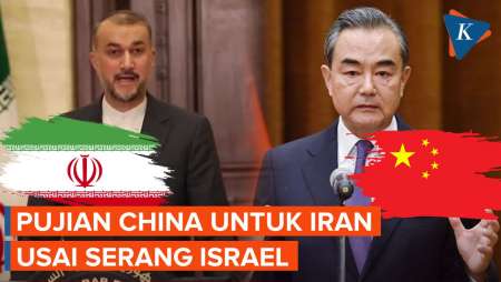 China Puji Iran Usai Luncurkan Serangan ke Israel