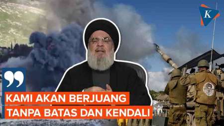 Hizbullah Siap Perang Habis-habisan Lawan Israel