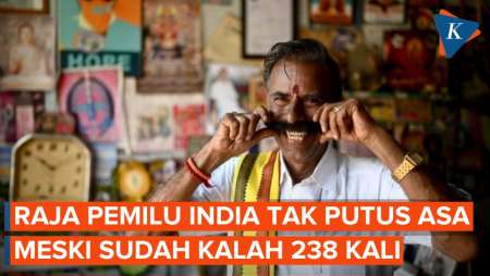 Kisah Padmarajan, Kalah Pemilu India 238 Kali, Pantang Menyerah dan Akan Maju Lagi