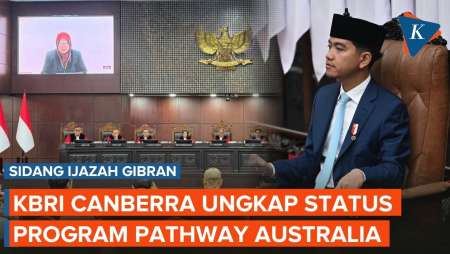 Sidang Ijazah Gibran, KBRI Sebut Australia Tak Pernah Nyatakan Pathway Setara SMA