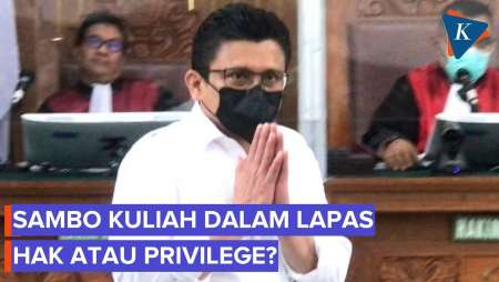 Ferdy Sambo Kuliah S2 Dari Dalam Penjara, Ditjenpas Beri Penjelasan