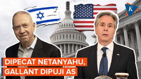 AS Puji Yoav Gallant Usai Dipecat Netanyahu sebagai Menhan Israel