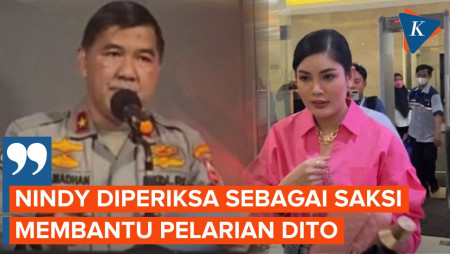 Polri Sebut Nindy Ayunda Diperiksa Atas Dugaan Obstruction of Justice Kasus Buron Dito Mahendra