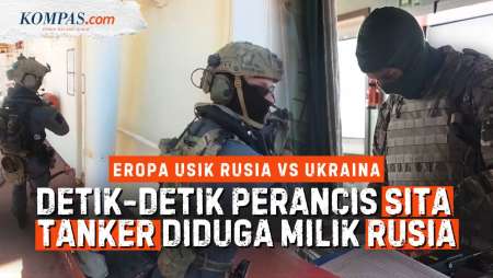 Eropa "Usik" Rusia: Perancis Cegat Tanker Moskwa, Tambah Dana ke Ukraina, Kyiv Dihantam Drone