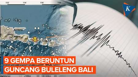 Sembilan Gempa Beruntun Guncang Buleleng Bali, BMKG: Ada Sesar Aktif