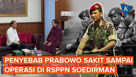 Penyebab Kaki Prabowo Sakit sampai Dioperasi di RSPPN Soedirman
