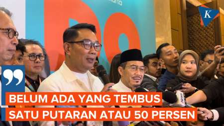 Respons RK soal Hasil Quick Count Pilkada Jakarta