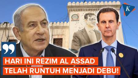 Netanyahu ke Rakyat Iran: Rezim Al Assad Runtuh Jadi Debu