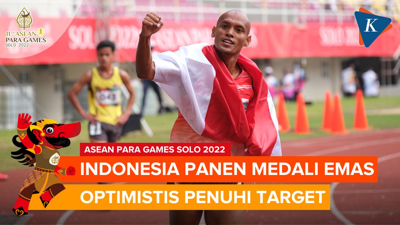 ASEAN Para Games 2022: Panen Medali Emas, Indonesia Optimistis Bisa Penuhi Target
