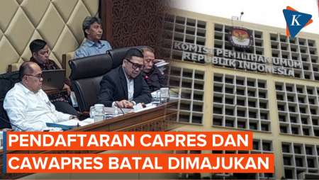 Tok! Pendaftaran Capres-Cawapres Tetap 19-25 Oktober 2023