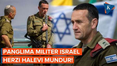 Gagal Bela Negara, Panglima Militer Israel Herzi Halevi Mundur!