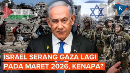 Israel Bakal Serang Gaza Lagi Pada Maret 2026, Apa Alasannya?