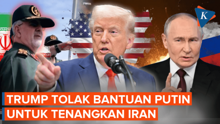 Tolak Bantuan Putin Redam Iran, Trump: Akhiri Perang Ukraina Lebih Membantu