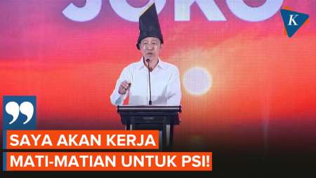 Jokowi Nyatakan Masih Sanggup, Siap Kerja Mati-matian Untuk PSI