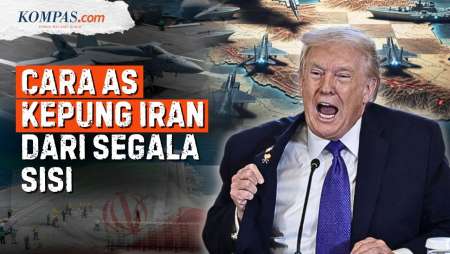 Doktrin "Belok" AS Tekan Iran: Jet F-15 Jaga-jaga Di Yordania, Kapal Induk Dekati Timteng