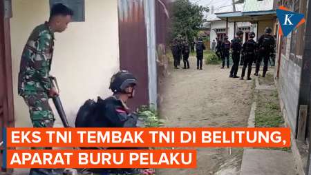 Eks TNI Tembak TNI di Belitung, Pelaku Lolos dari Kepungan