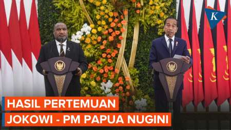 Jokowi Bertemu PM Papua Nugini James Marape, 4 MOU Disetujui