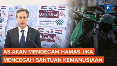 Blinken: AS-Israel Sepakat Bantuan Kemanusian Bisa ke Gaza Tanpa Untungkan Hamas