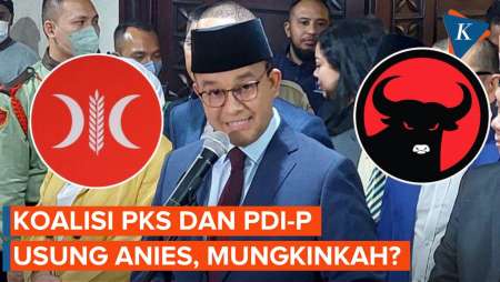 Skenario Mewujudkan Koalisi PKS dan PDI-P untuk Usung Anies di Pilkada Jakarta