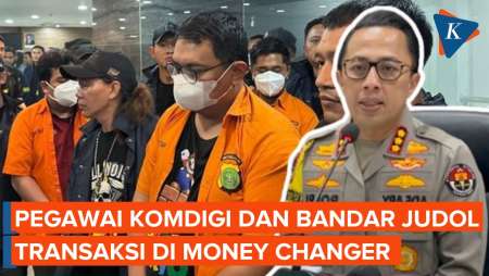 Polisi Geledah 2 Money Changer Tempat Transaksi Pegawai Komdigi dan Bandar Judol