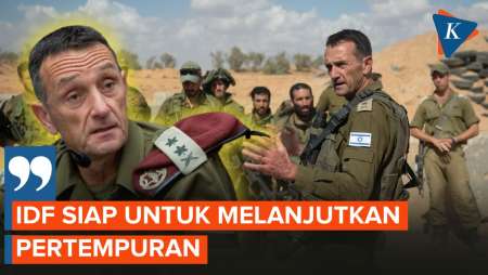 Pimpinan Militer Israel Akui Pakai Momen Gencatan Senjata untuk Siapkan Pasukan ke Peperangan