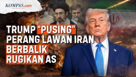 Trump Stres Iran Tutup Selat Hormuz, Tak Punya Rencana Dan "Dihantui" Pilihan Sulit