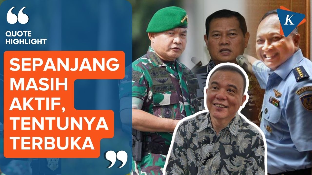 Wakil Ketua DPR Tegaskan Semua Kepala Staf TNI Berpeluang Duduki Jabatan Panglima