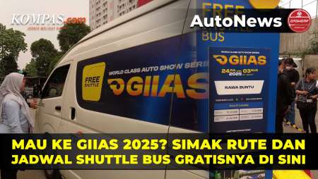 GIIAS 2025: Shuttle Bus Gratis, Ini Rute dan Jadwalnya