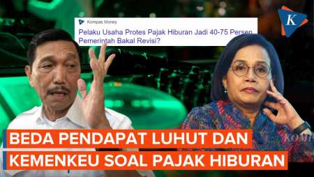 Beda Luhut dan Kemenkeu soal Pajak Hiburan