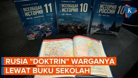 Lewat Buku Pelajaran, Putin “Doktrin” Remaja Rusia soal Perang Ukraina