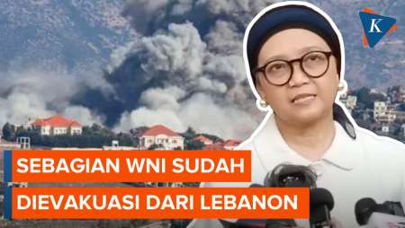 Menlu: Sebagian WNI di Lebanon Sudah Dievakuasi, Tadi Pagi Melalui Suriah