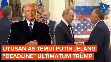 Detik-detik Utusan AS Bertemu Putin Jelang 