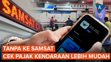 Tanpa Ke Samsat, Cek Pajak Kendaraan Kini Lebih Mudah