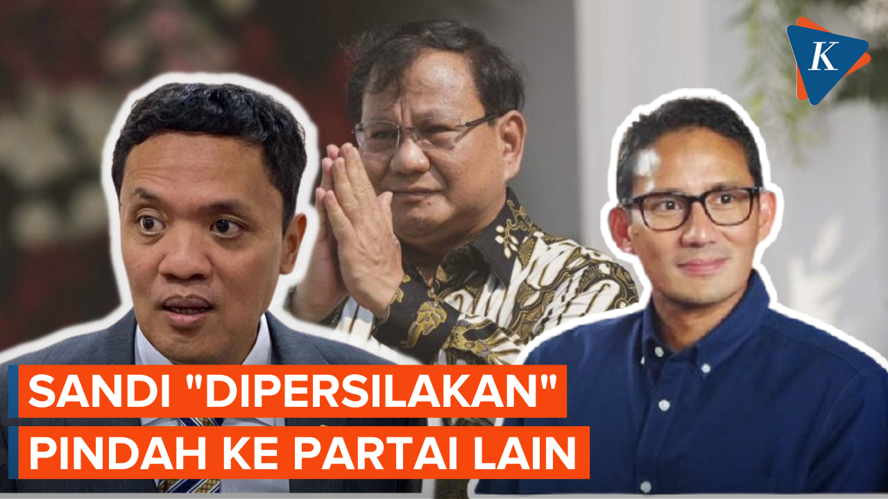 Gerindra Persilahkan Sandiaga Uno Pindah ke Partai Lain