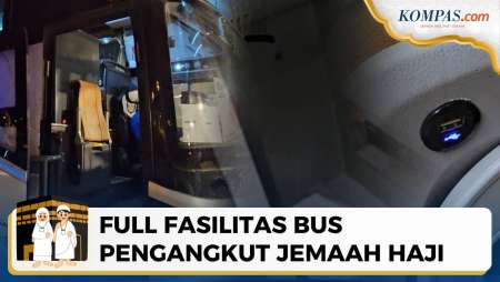 Full Fasilitas, Intip Bus Pengangkut Jemaah Haji Indonesia dari Bandara Madinah