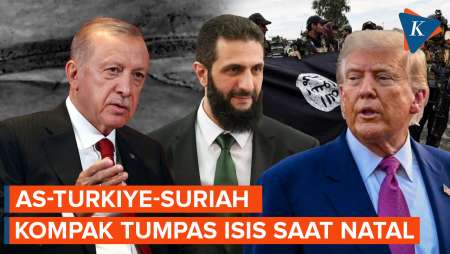 AS-Turkiye-Suriah Tumpas ISIS Jelang Akhir 2025