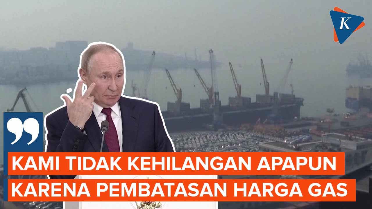 Putin: Kami Tidak Kehilangan Apa-apa Karena Pembatasan Harga Gas