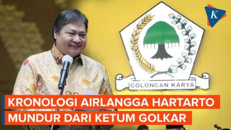 Kronologi Airlangga Hartarto Mundur dari Ketum Golkar, Kejutkan Elite Partai