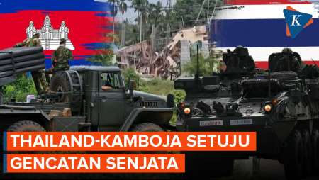 Thailand-Kamboja Setuju Gencatan Senjata, tapi Baku Tembak Terus Terjadi