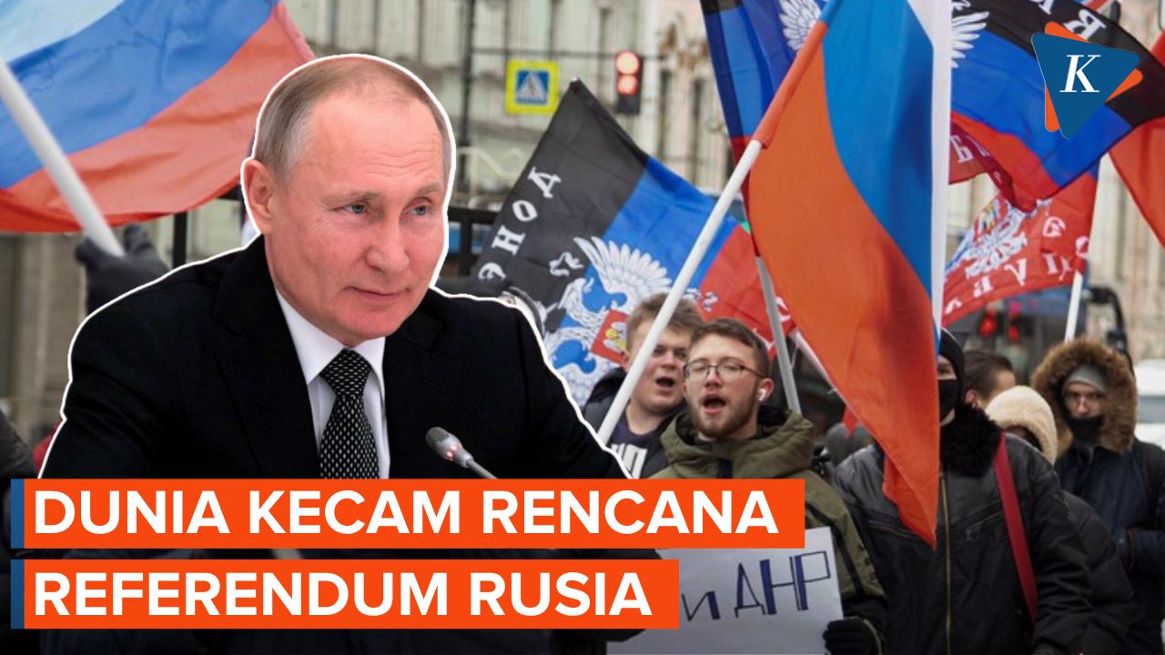 Para Pemimpin Dunia Mengecam Rusia atas Rencana Referendum