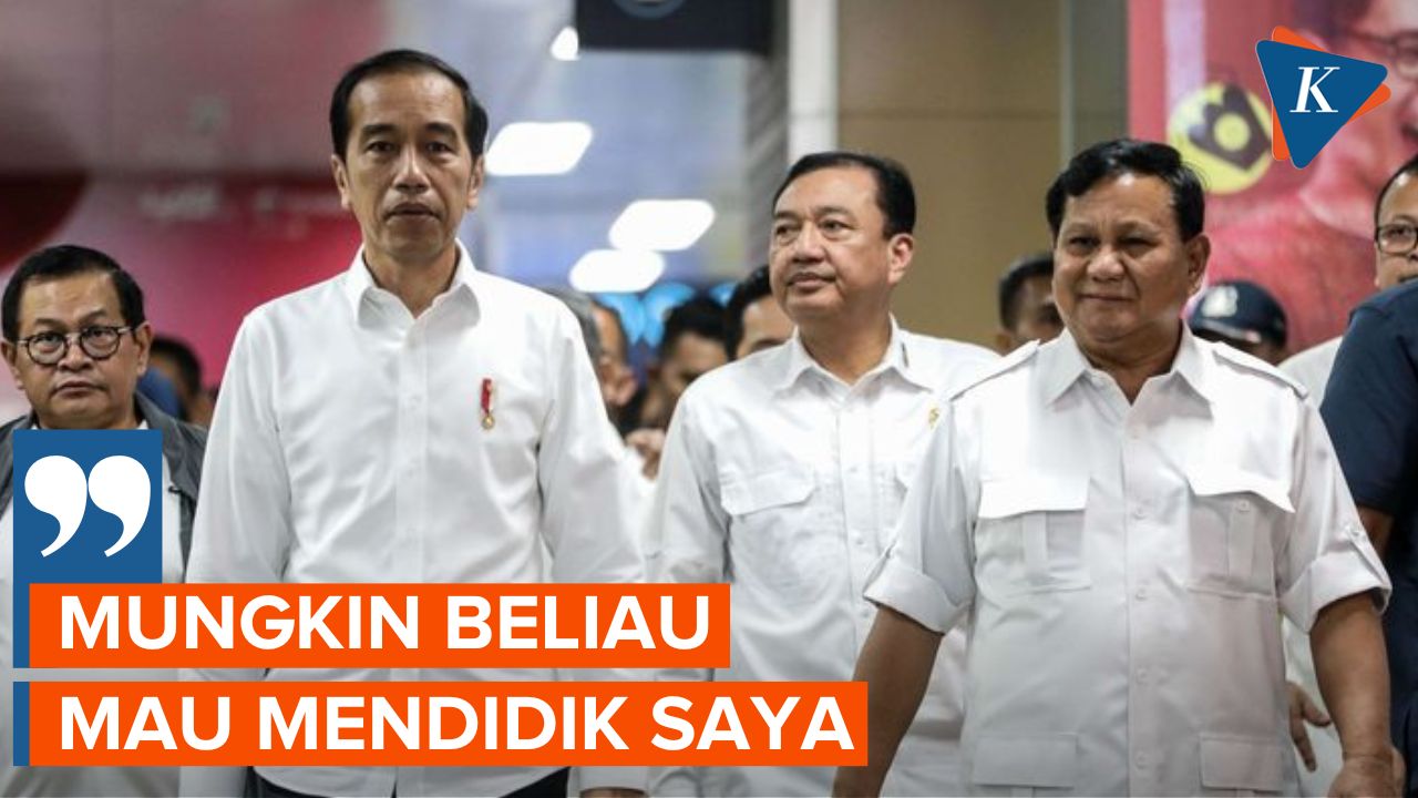 Sering Diajak Kunker, Prabowo Menduga Jokowi Sedang Mendidiknya Urus Negara