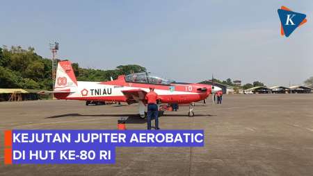 Penerbang Jupiter Aerobatic Siapkan Manuver Baru di HUT Ke-80 RI, Pakai Smoke Merah-Putih