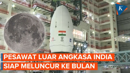 Misi Luar Angkasa India ke Bulan Meluncur Juli 2023
