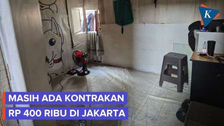 Penampakan Kontrakan Rp 400 Ribu di Jakarta