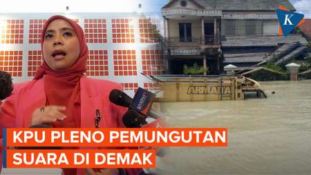 KPU RI Tunggu Laporan KPU Demak Terkait Pemungutan Suara di Wilayah yang Terkena Banjir