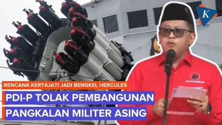 PDI-P: Pembangunan Pangkalan Militer Asing Bertentangan Dengan Sejarah Pembentukan RI